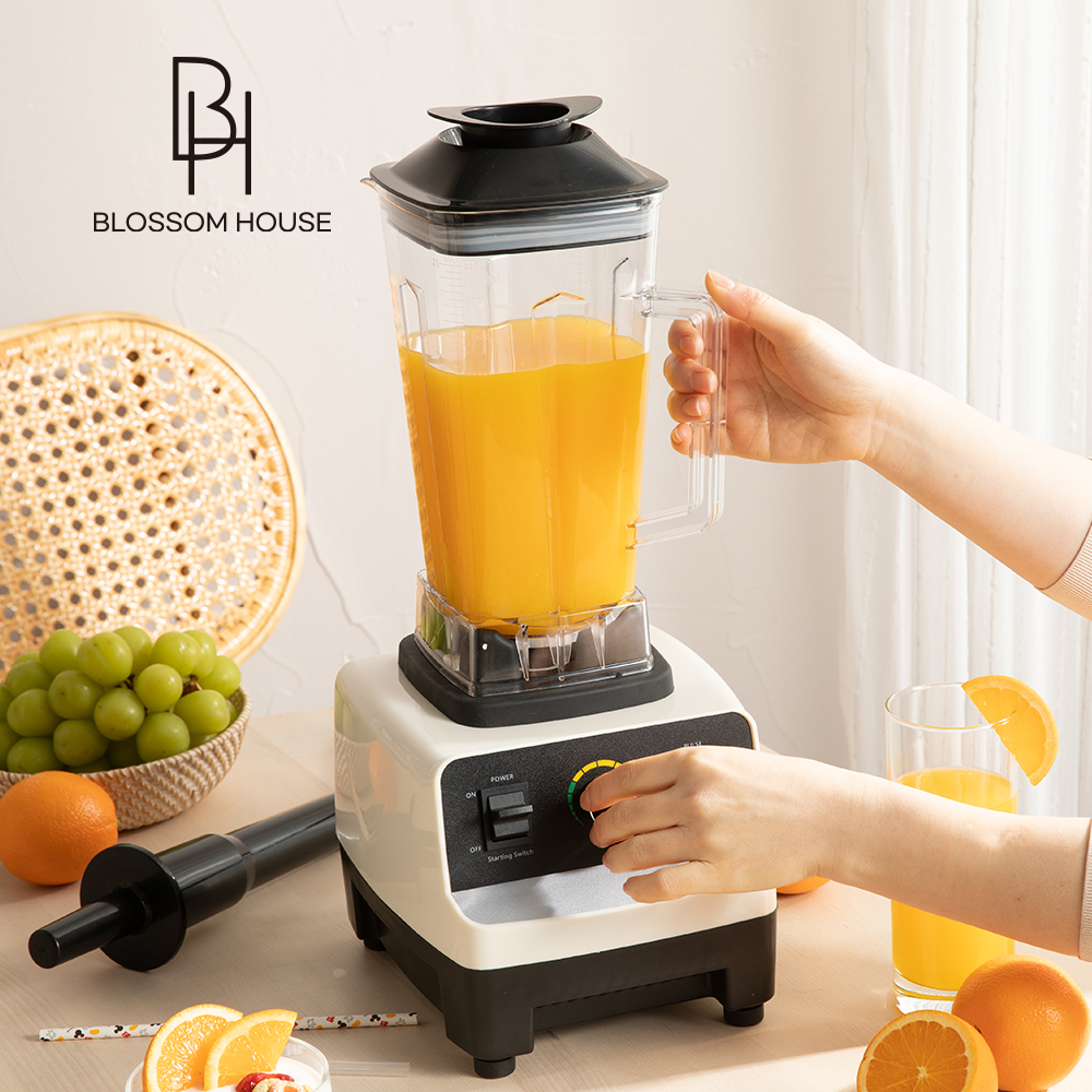 블라썸하우스 대용량 믹서기 고속 파워 블렌더 2L VMK-MK800TC 화이트