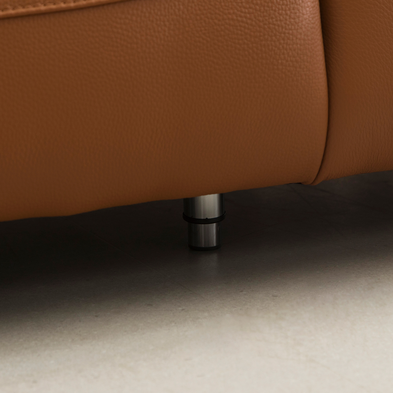 헤르짐머 마네르 4인 이태리 천연 통가죽 소파