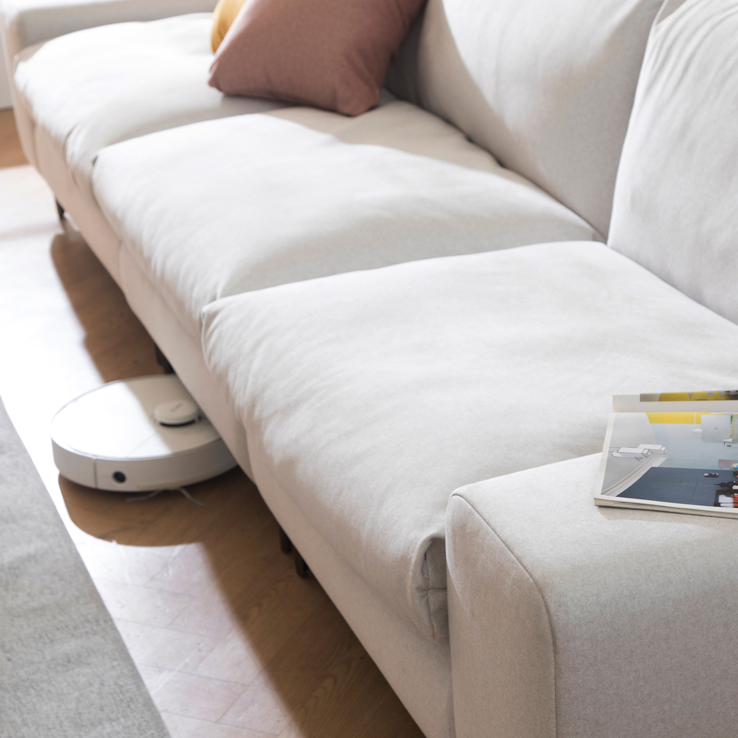 헤르짐머 포베레 4인 모듈 코너형 기능성 펫프렌들리 패브릭 소파