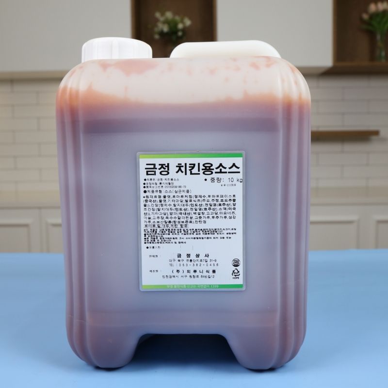 뫼루니식품 금정 치킨용소스 순한맛 10KG : 모두닭집