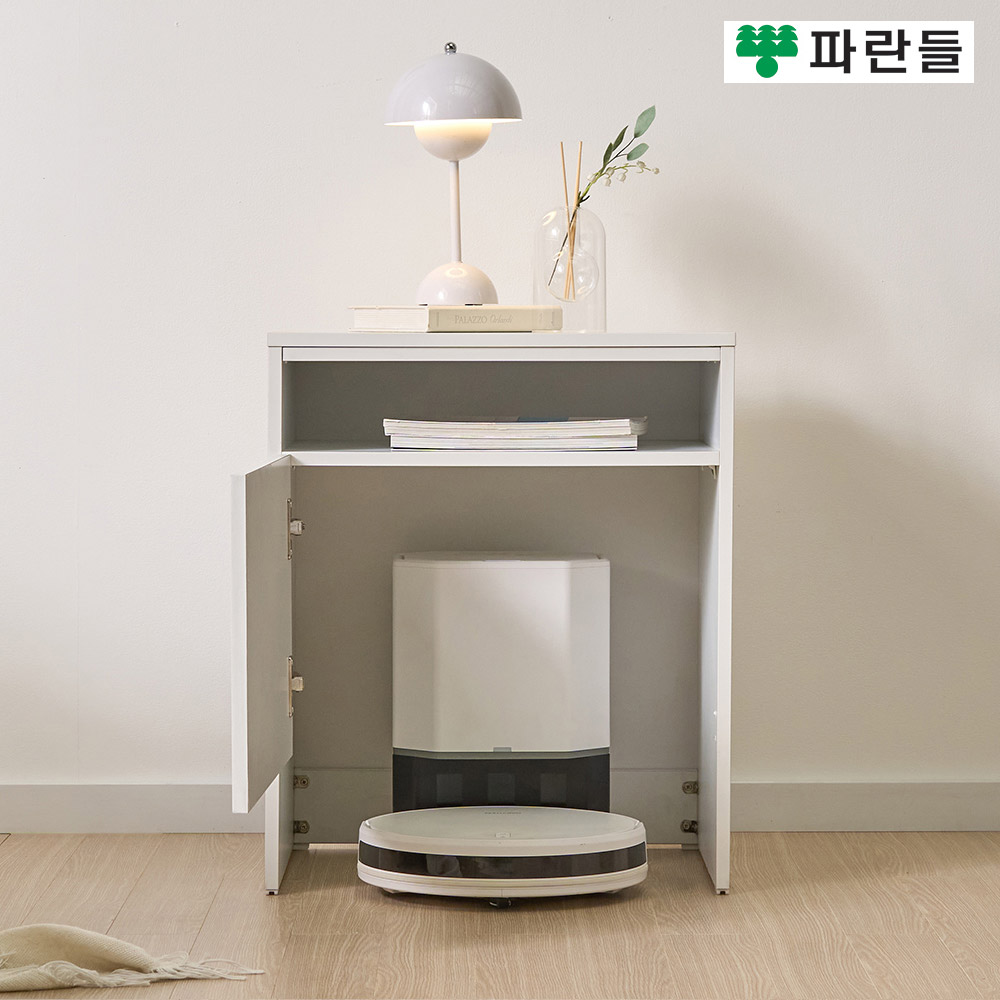 파란들가구 템바보드 515 로봇청소기수납장 로봇청소기보관함 - 상세 이미지 5