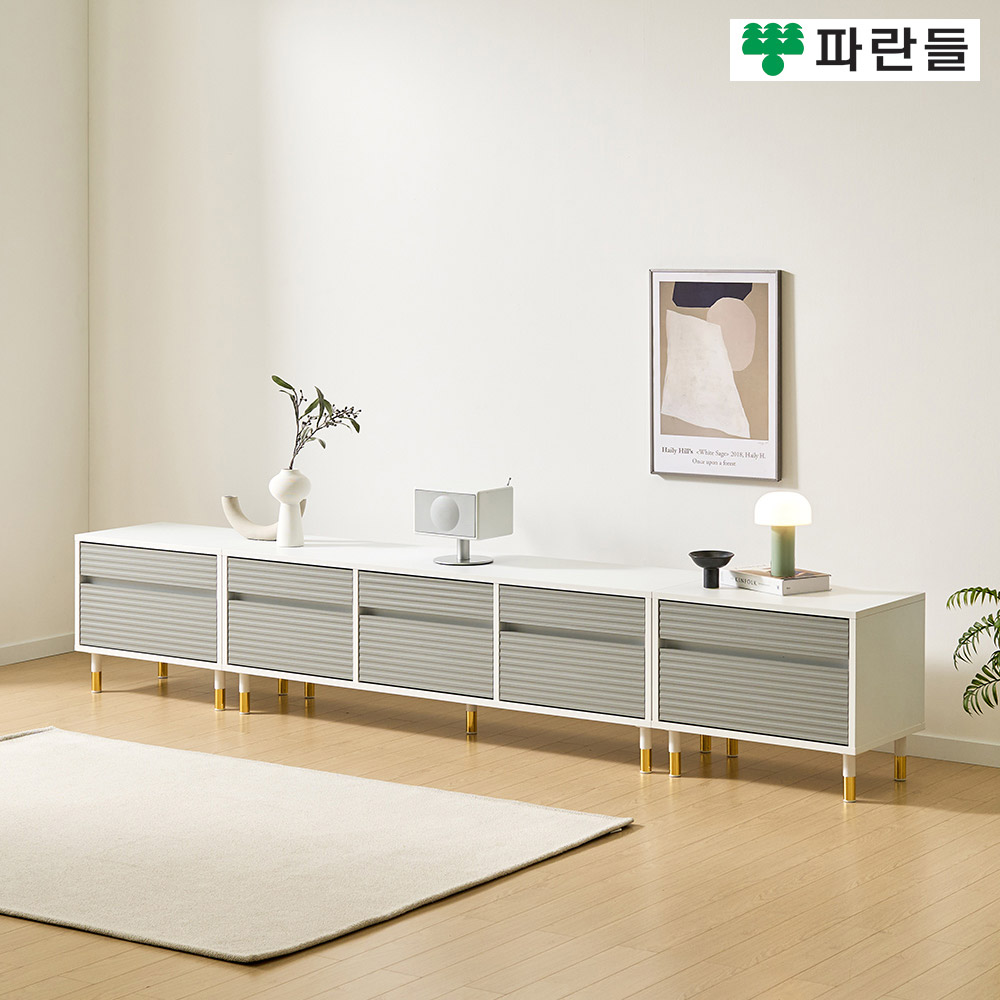 파란들가구 높은다리 템바보드 2700 서랍거실장 TV거실장 - 상세 이미지 3