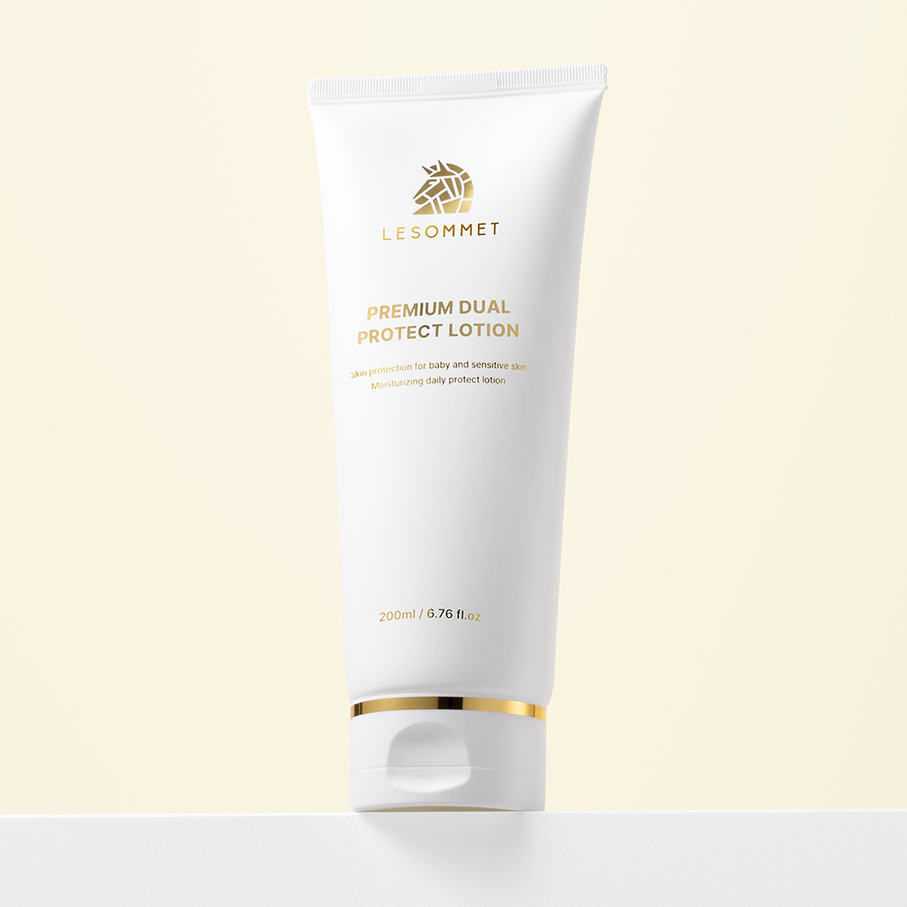 르소메 신생아 아기 보습력좋은 고보습 무향 비건 듀얼 프로텍트 로션 200ml - 상세 이미지 5