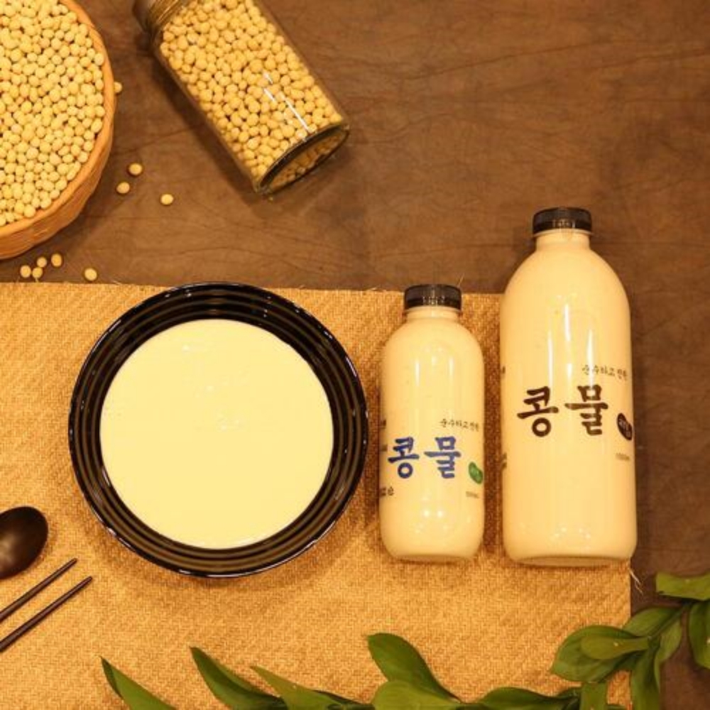 순진콩물 순진식품콩물 임산부 무당 국산 원액 달지않은 - 상세 이미지 2