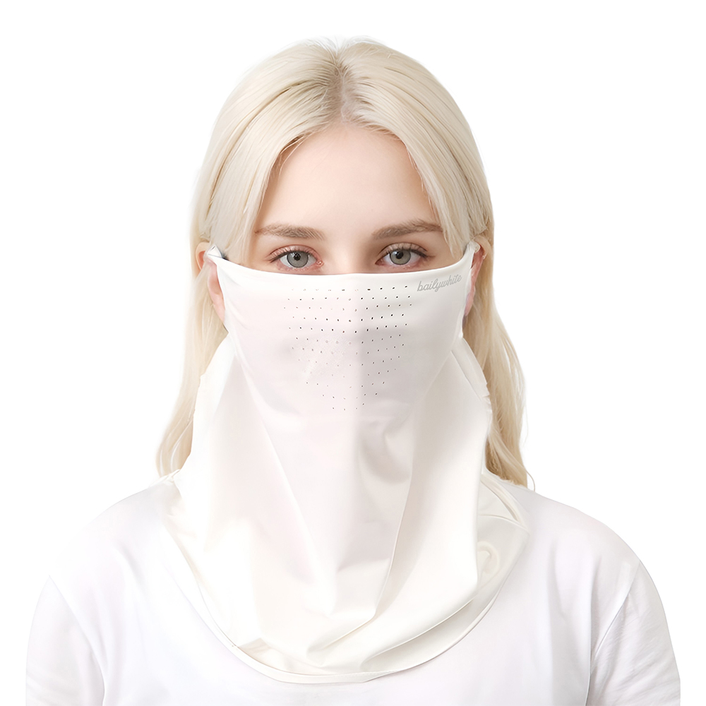 베일리화이트 골프 마스크 자외선차단 얼굴 햇빛가리개 여름 안면 자전거 등산 - 상세 이미지 5