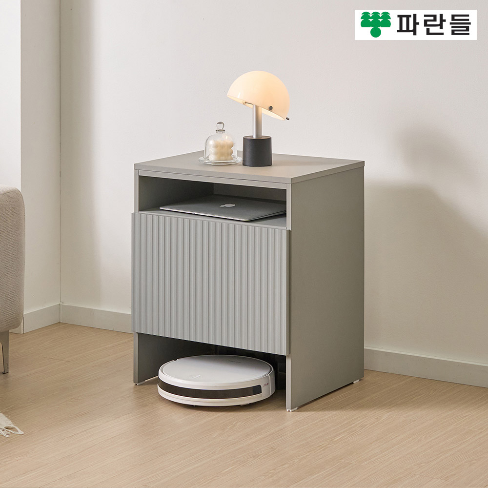 파란들가구 템바보드 515 로봇청소기수납장 로봇청소기보관함 - 상세 이미지 4