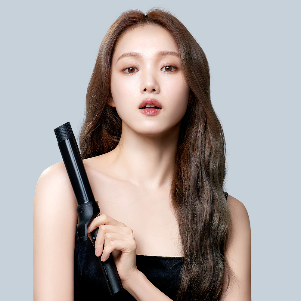 글램팜 GP628 글램뮤즈 컬링 아이롱 (3size) (퓨어블랙)  봉고데기 프리볼트 - 상세 이미지 2