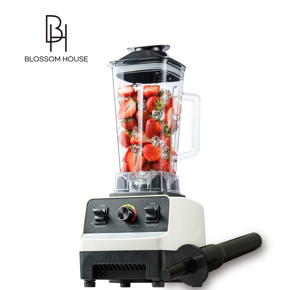 블라썸하우스 대용량 믹서기 고속 파워 블렌더 2L VMK-MK800TC 화이트