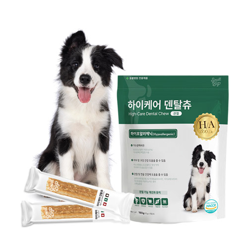 스몰빅 하이케어 강아지 저알러지 가수분해 덴탈츄 관절건강, 150g, 1개 - 상품 이미지
