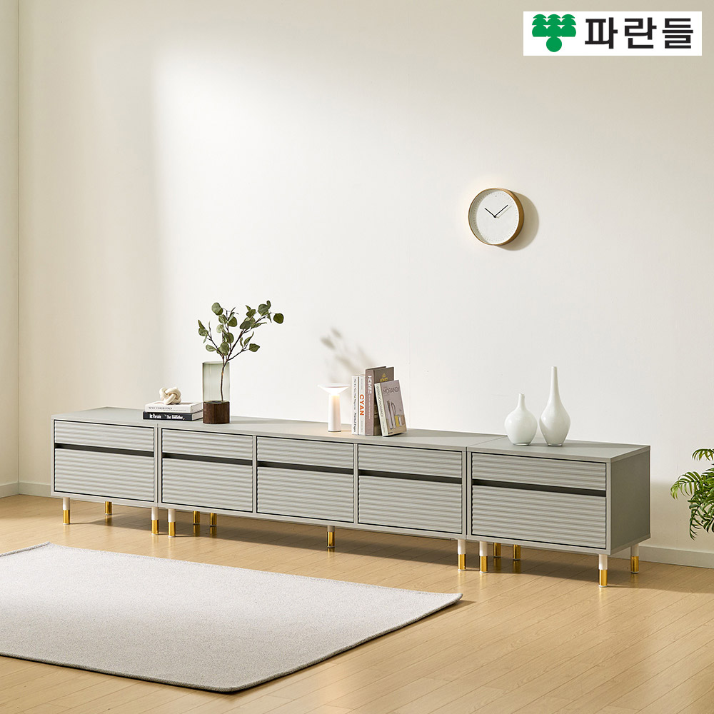 파란들가구 높은다리 템바보드 2700 서랍거실장 TV거실장 - 상세 이미지 4