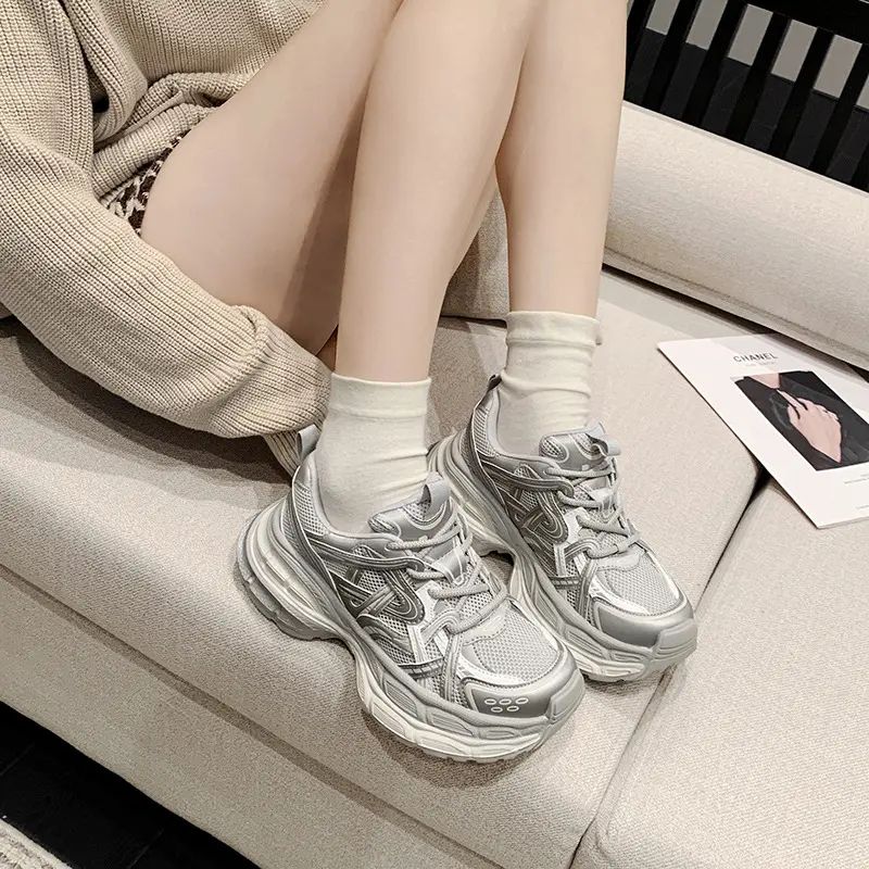 어글리 운동화 여름 키높이 신발 7cm 연예인 스타일 - 상세 이미지 3