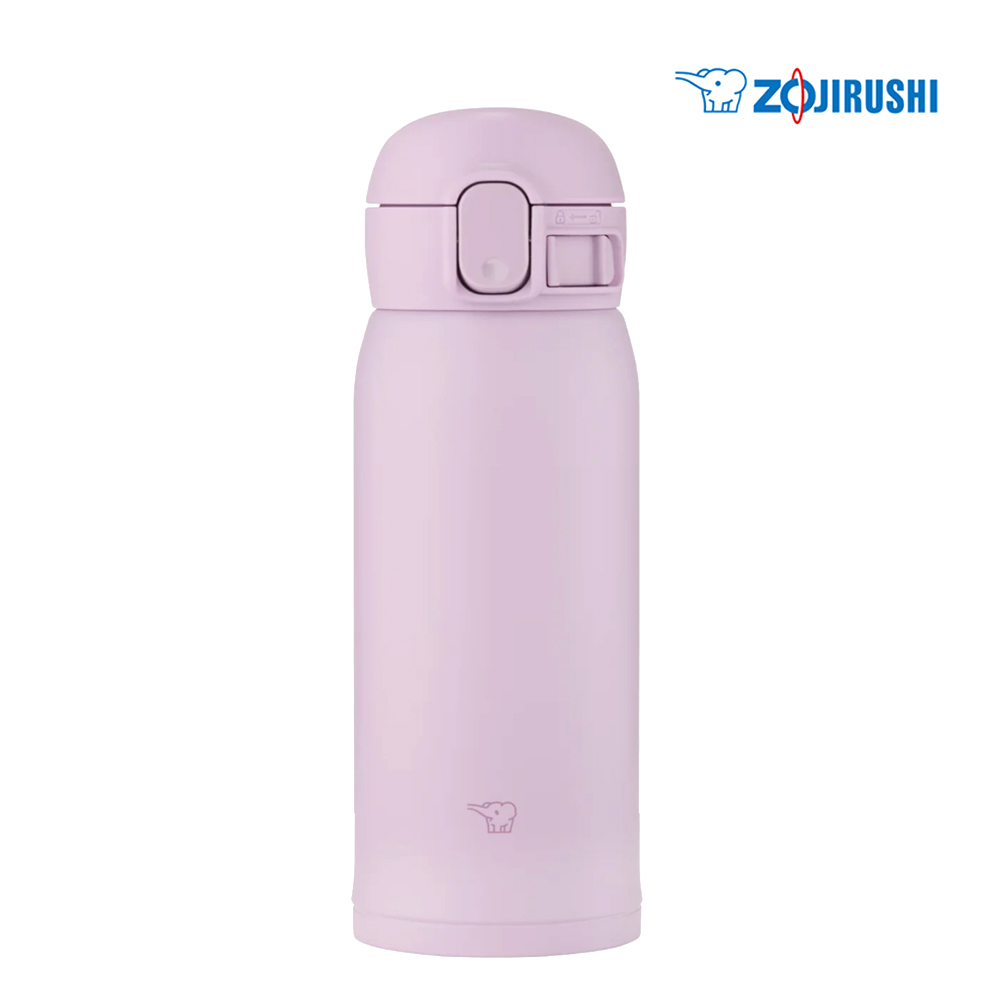 조지루시 원터치 스텐 텀블러 보온병 보냉병 코끼리 SM-WS 480ml, 오키드 - 상품 이미지