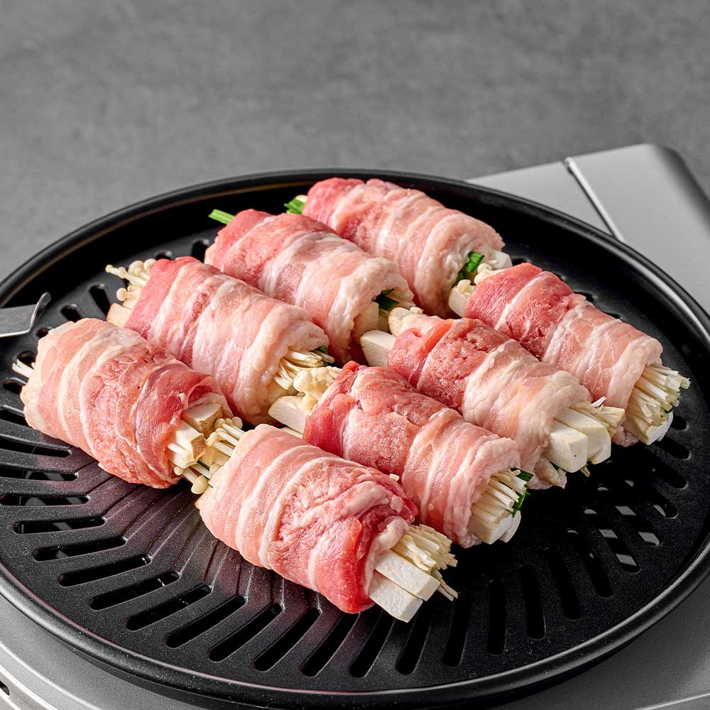 단독 돌돌말아 보관이 간편한 돌돌 냉동 삼겹살 롤 삼겹 냉삼 우삼겹 500g - 상세 이미지 5