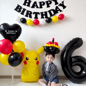 생일파티 초등학생 포켓몬생일풍선 피카츄풍선 세트 레터링 숫자풍선 1 실사용 후기 | 효과 있을까? - 상품 이미지 3