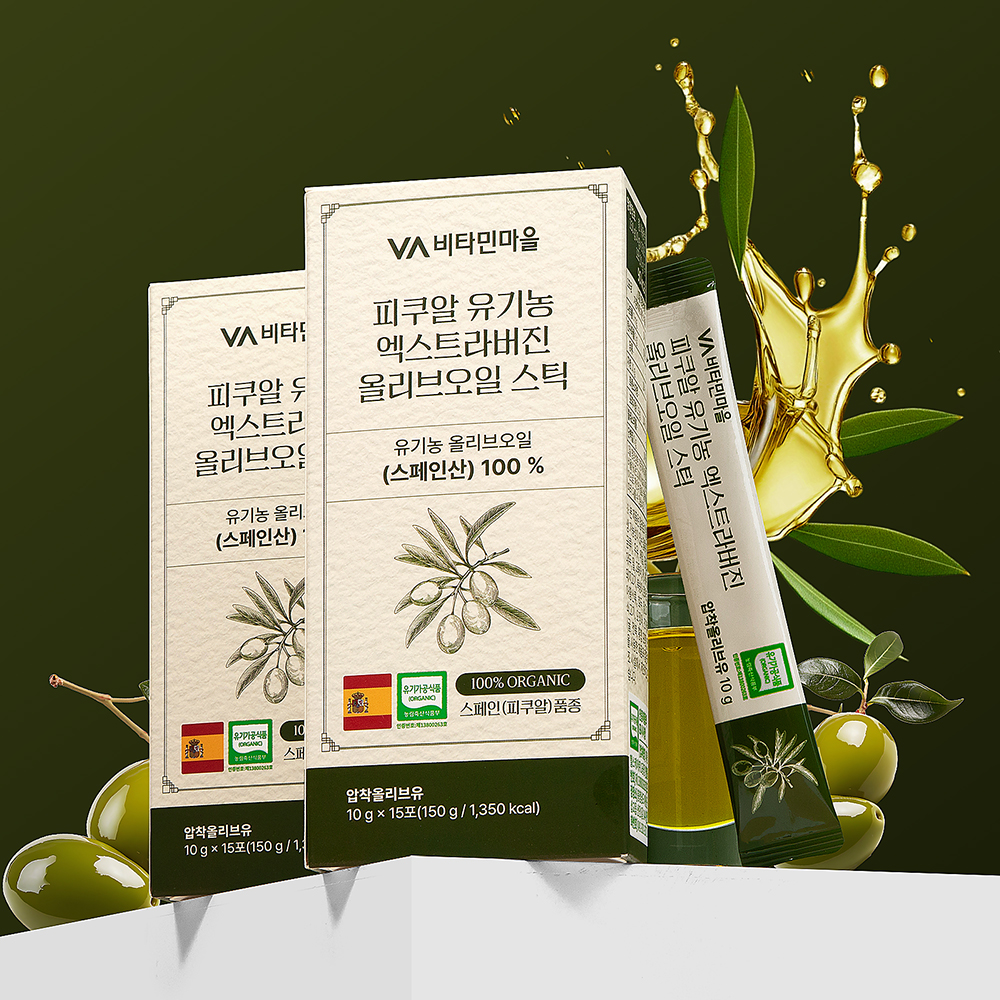 [1+1 올레샷 SET] 비타민마을 피쿠알 유기농 엑스트라버진 올리브오일 + NFC 유기농 100 레몬즙 150ml, 1개 - 상세 이미지 3