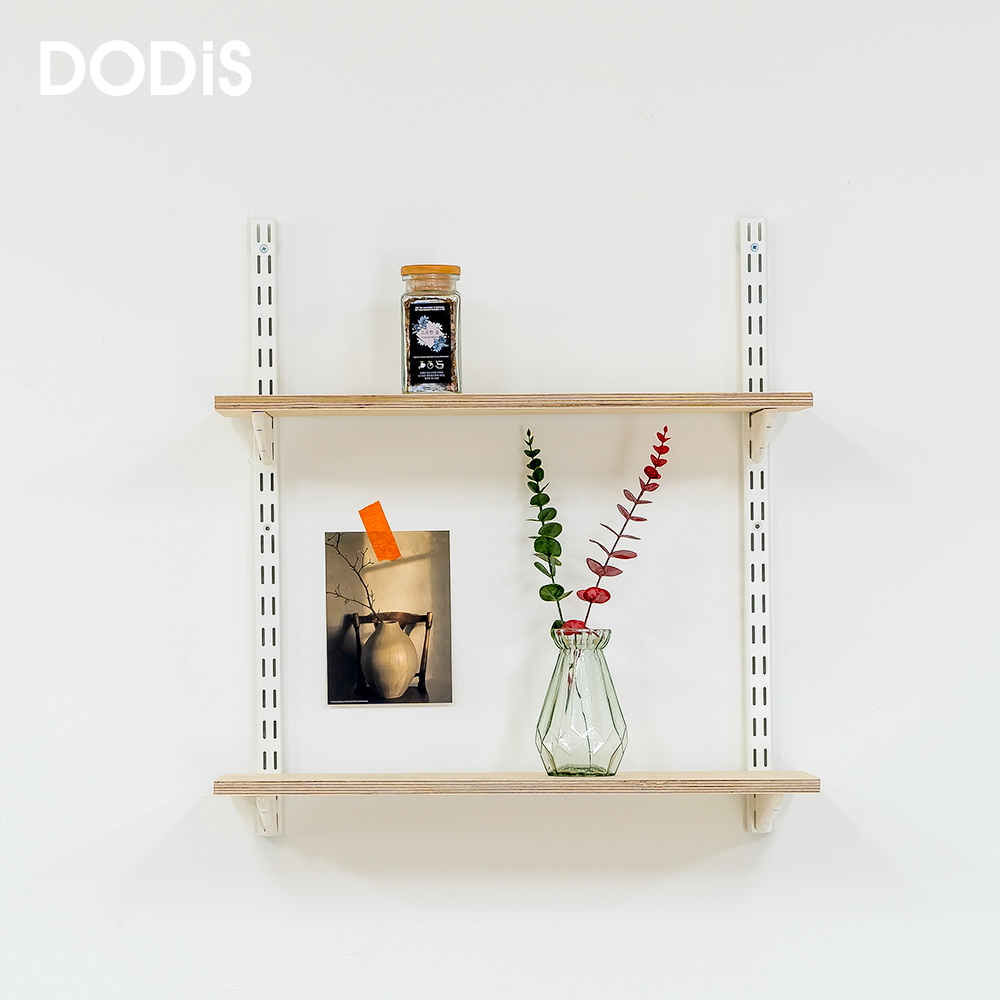 도트 010 찬넬선반 자작나무 600x200x600 세탁실 베란다 다용도실 인테리어 벽선반