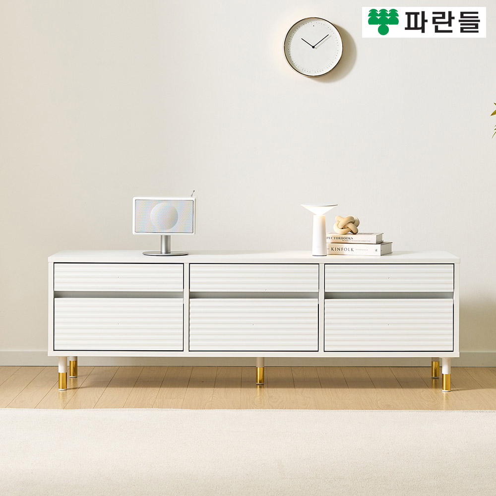 파란들가구 높은다리 템바보드 1500 서랍거실장 TV거실장