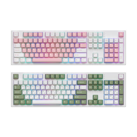 COX CSK105 VIA 실리콘 사운드 뎀퍼 유무선 기계식 키보드