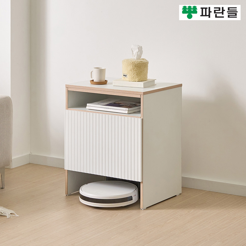 파란들가구 템바보드 515 로봇청소기수납장 로봇청소기보관함 - 상세 이미지 3