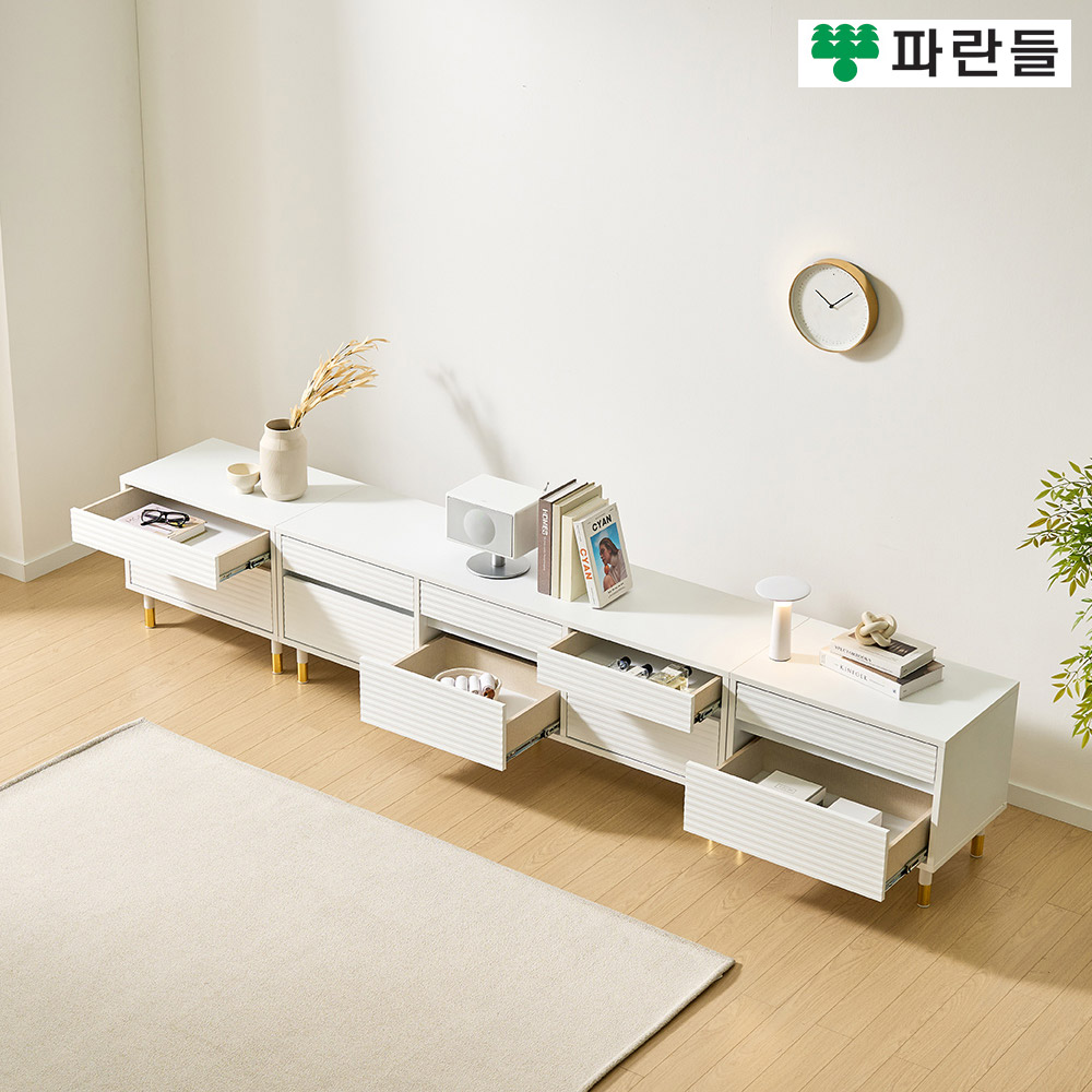파란들가구 높은다리 템바보드 2700 서랍거실장 TV거실장 - 상세 이미지 5