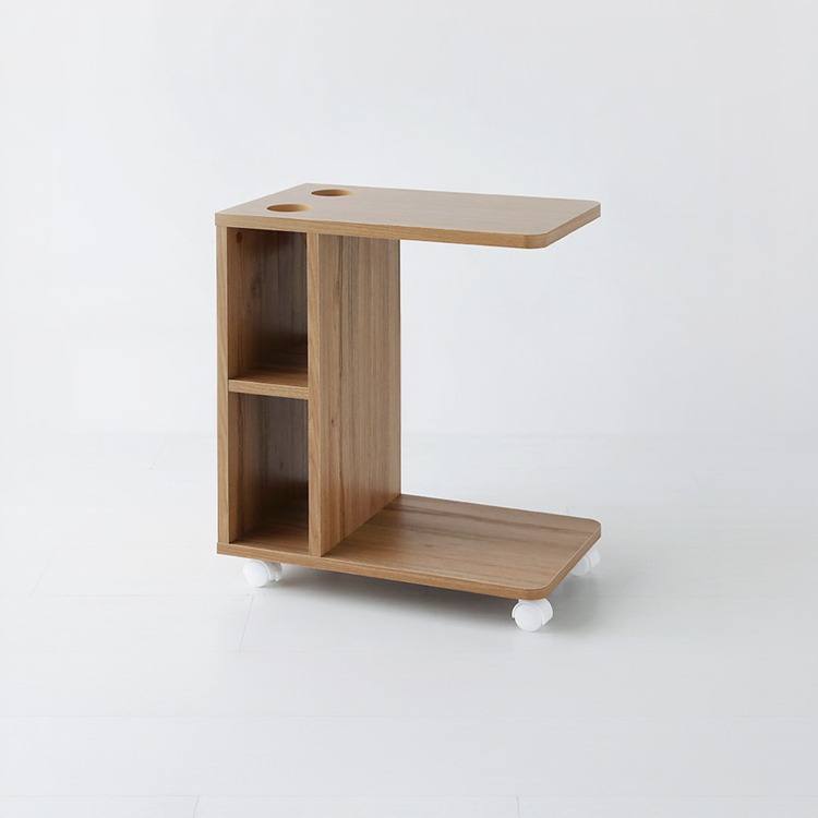 폴라보 이동식 사이드테이블 캄포어베니어8976.4868