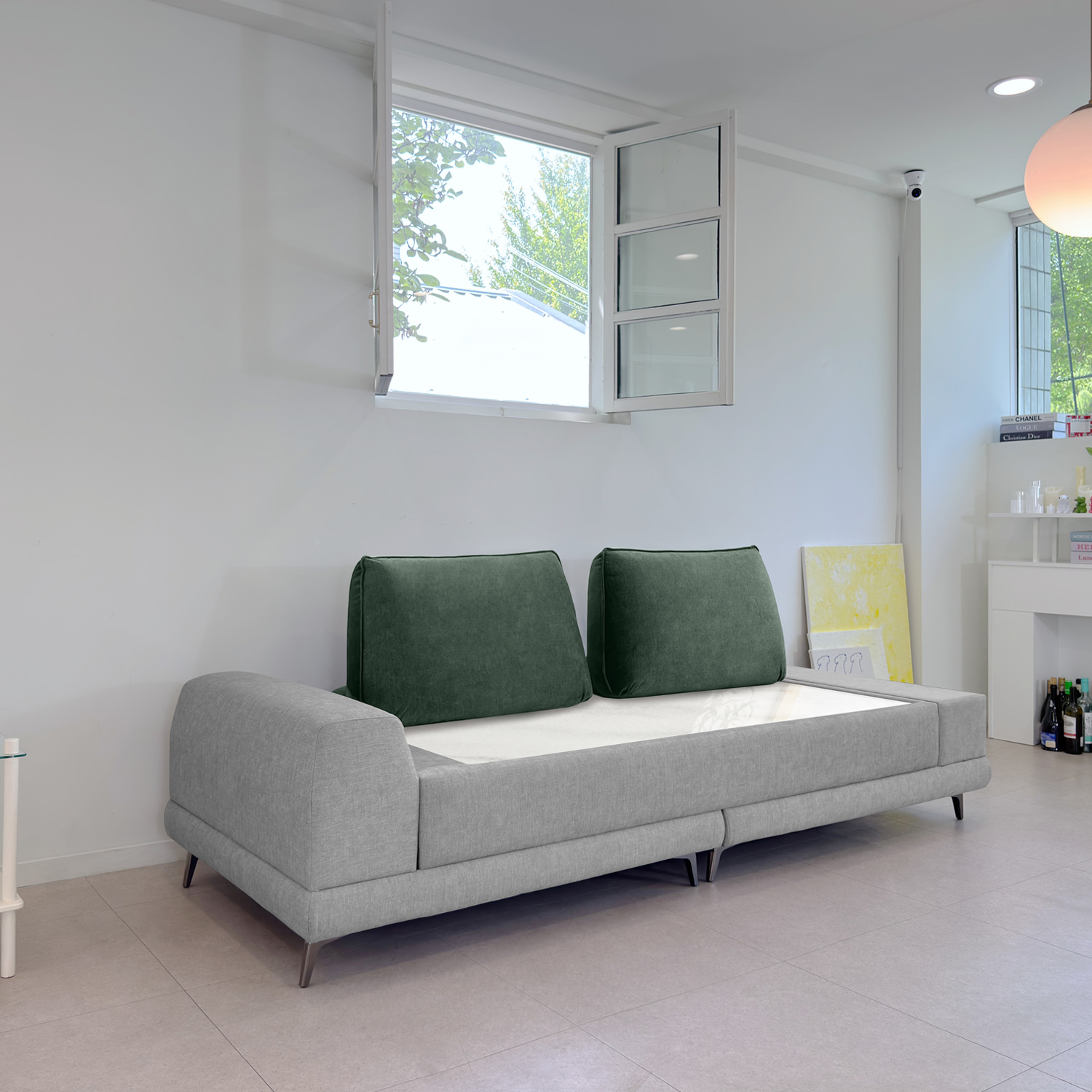 가보건강침대 황토 밀양흙침대 세라믹볼 세라믹스 돌침대 소파 패브릭 등쿠션 F비에르SE