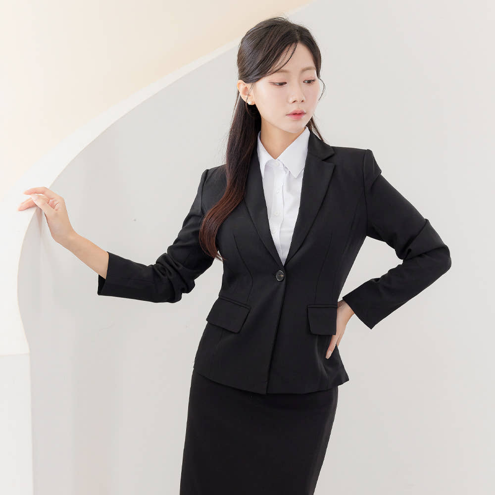 여성 면접 정장 자켓 여자 스판 재킷 빅사이즈 무지 가격 비교 더웨이나인 여성 면접 정장 자켓 여자 스판 재킷 빅사이즈 무지