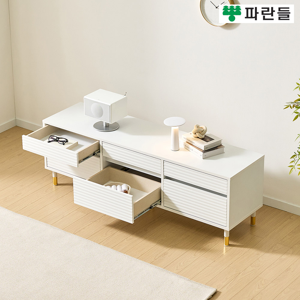 파란들가구 높은다리 템바보드 1500 서랍거실장 TV거실장