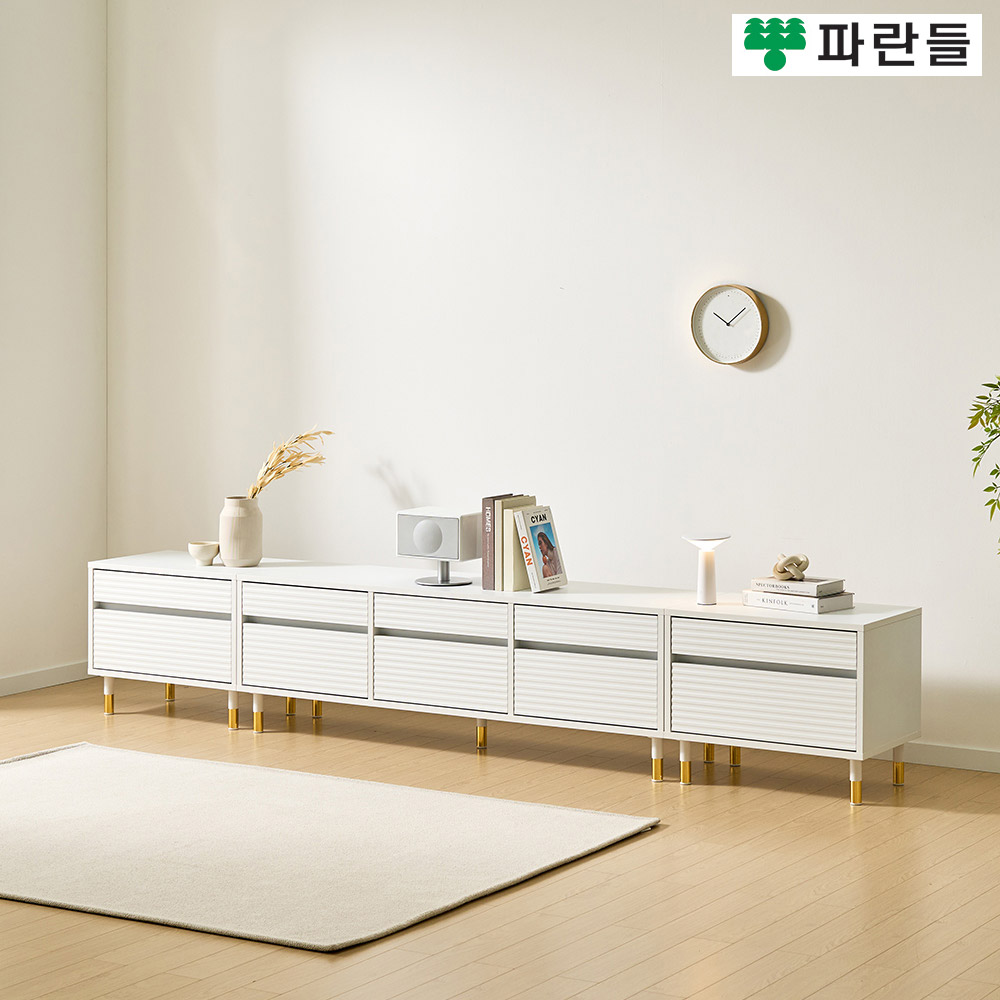 파란들가구 높은다리 템바보드 2700 서랍거실장 TV거실장 - 상세 이미지 2