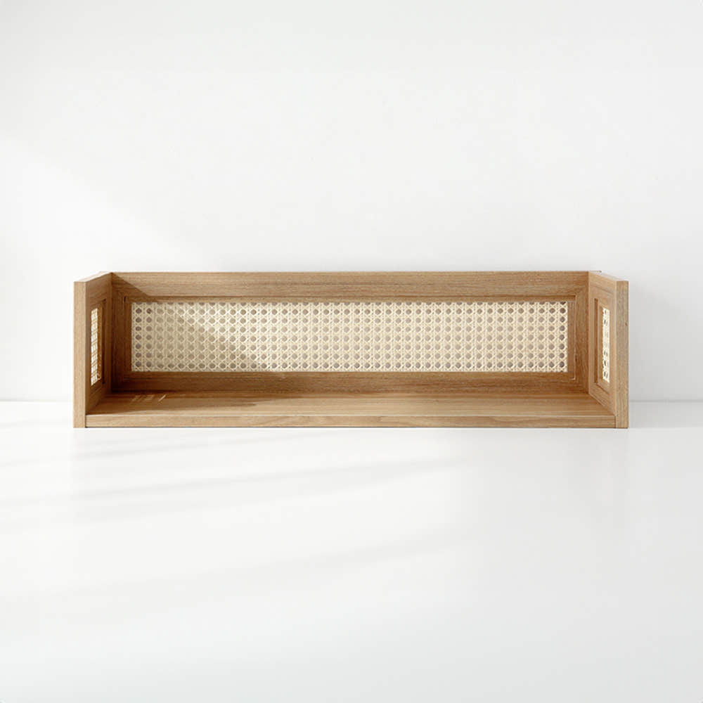 벤탄 벽선반 RKM2280RT 800x200x220mm, 1단, 미들브라운 5844.9594 - 상세 이미지 4