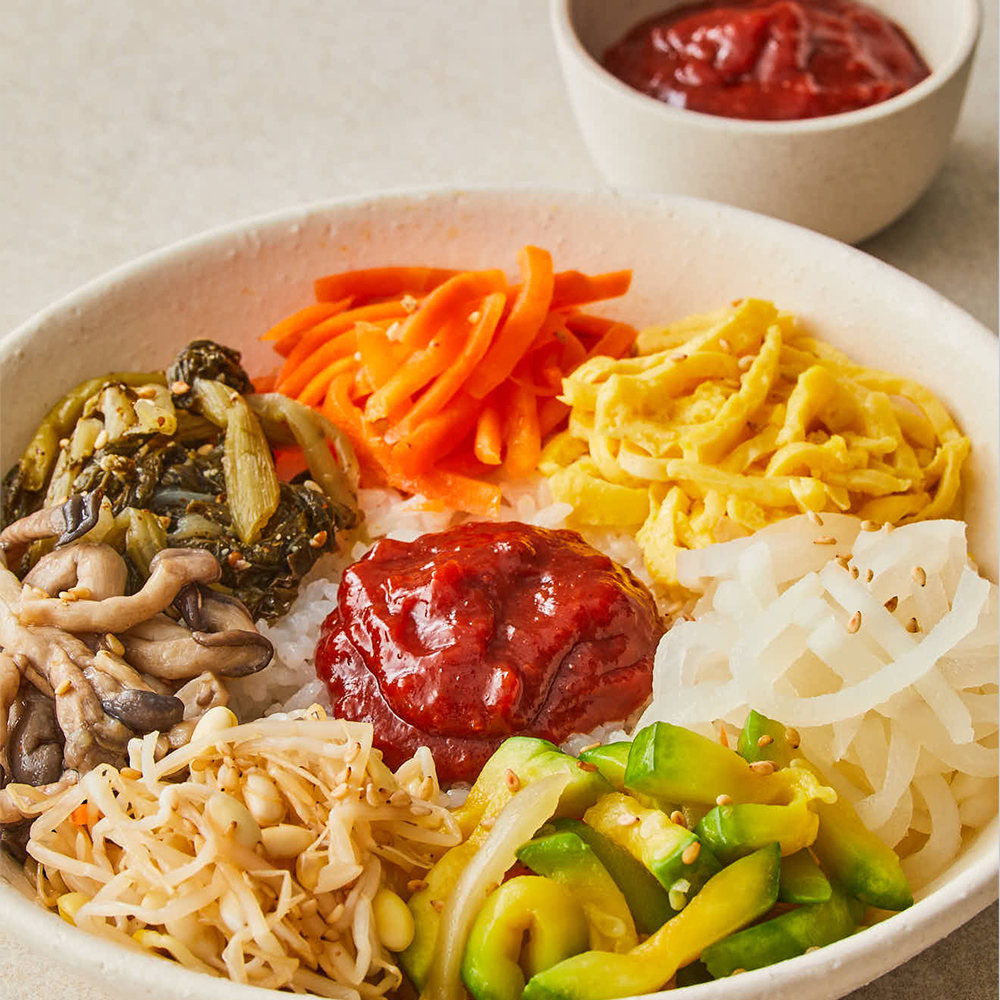미슐 전주비빔소스 1kg / 업소용 비빔밥양념장 비빔국수 볶음밥소스 - 상세 이미지 4