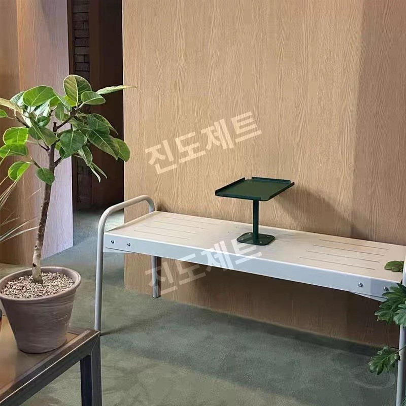 철제 벤치의자 감성 펜션 정원 마당 야외 주물 컬러 120x40x54 검정 - 상세 이미지 4