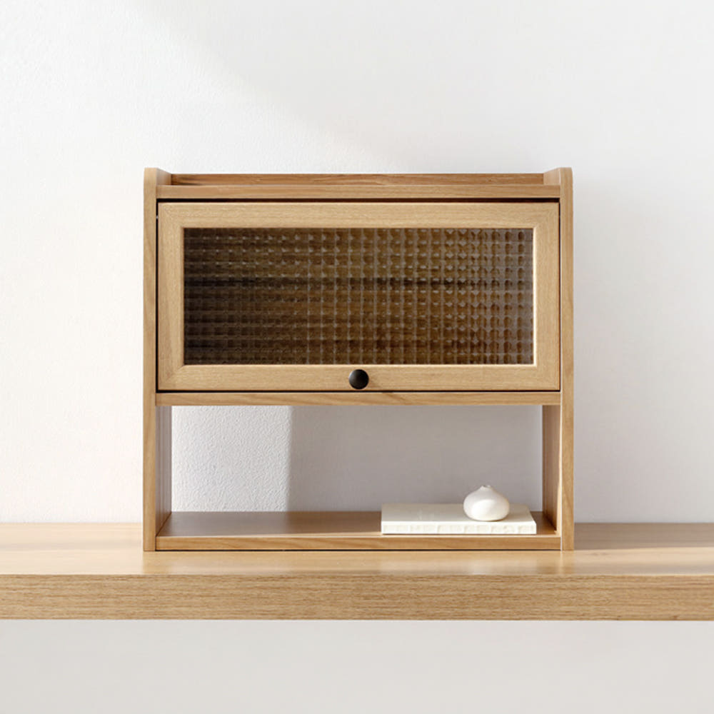 폴라보 미니수납장 1문 SHM4550F 500x215x450mm, 1단, 캄포어베니어 5650.1436 - 상세 이미지 4