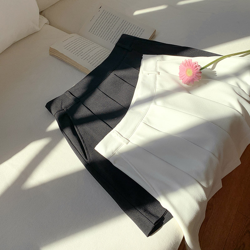 루네아 플리츠 A라인 미니 치마 바지 ps5072 - 상세 이미지 2