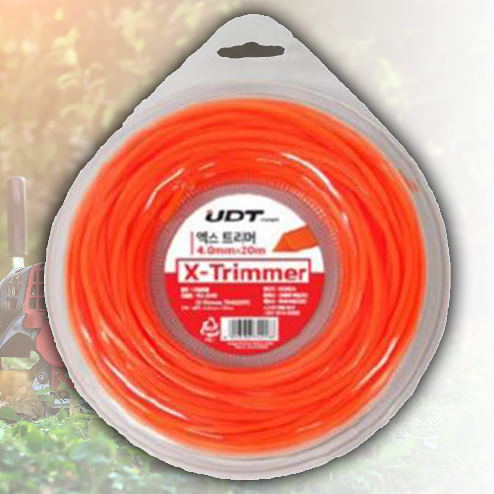 UDT 예초기액세서리 나일론줄 TR2440SQ (엑스트리머) 2.4mm-40M(사각) - 상세 이미지 2