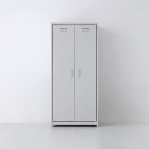 MKB 캐비넷 옷장 7601690 76x50x169, 라이트그레이 957... 솔직 후기 | 실제 배치 사진 포함 - 상품 이미지 1