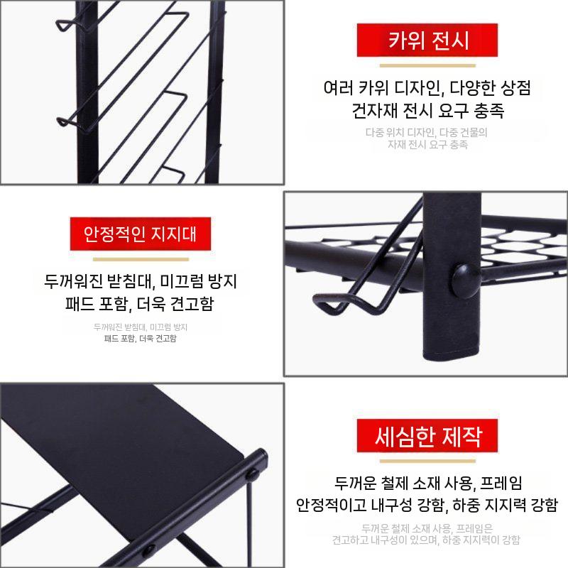 타일 대리석 샘플 진열대 전시 선반 스탠드 - 상세 이미지 4