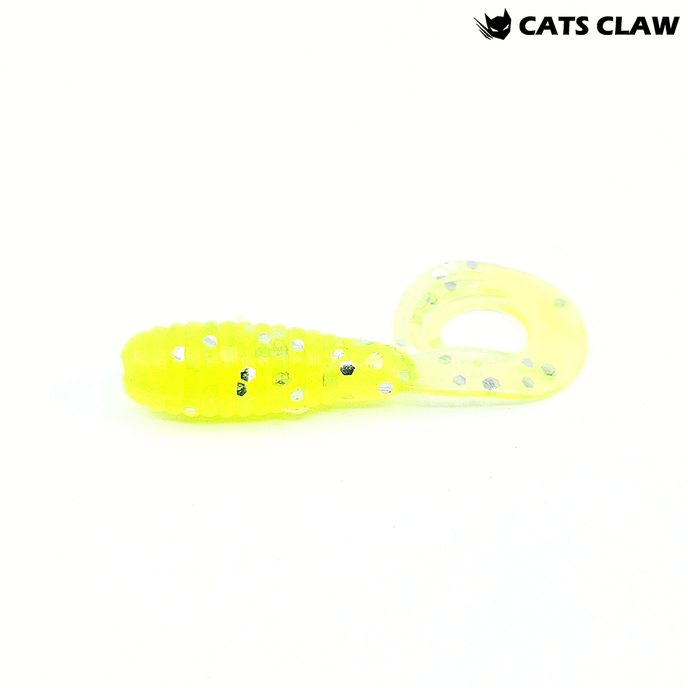 캣츠크로우 트리플그럽 꺽지웜 쏘가리웜 015 차트 실버, 5cm(2인치) - 메인 이미지