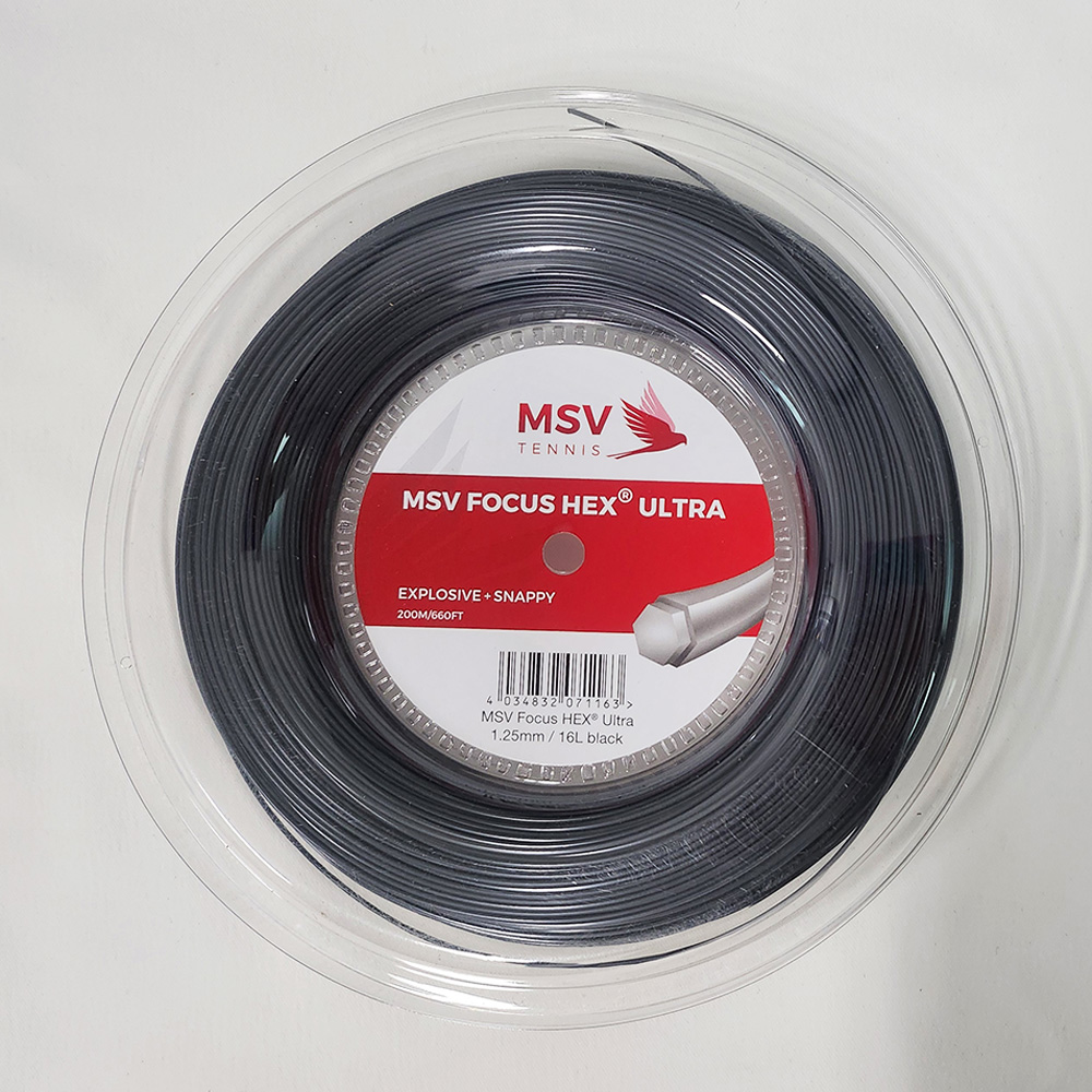 MSV 테니스스트링 포커스헥스 울트라 1.25mm 200M - 상세 이미지 3