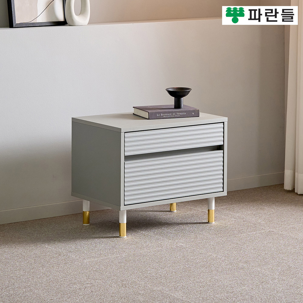 파란들가구 높은다리 템바보드 600 서랍거실장 협탁 2단서랍장 - 상세 이미지 5