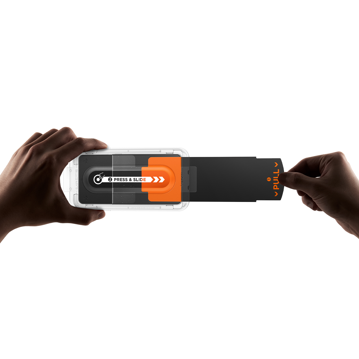 먼지 없는 슈피겐 갤럭시 고투명 강화유리 액정필름 글라스tR 이지핏 갤럭시S25 엣지, 2매입 - 상세 이미지 3