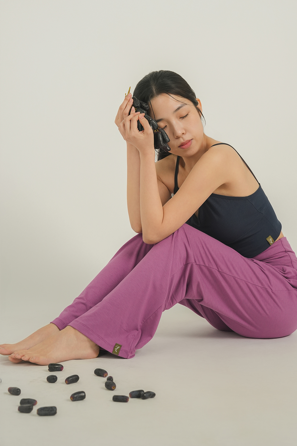 [에스라티] 부디므 요가 바지 일자 부츠컷 하렘 팬츠 빅사이즈 여성 요가복 필라테스 하의 - 상세 이미지 2