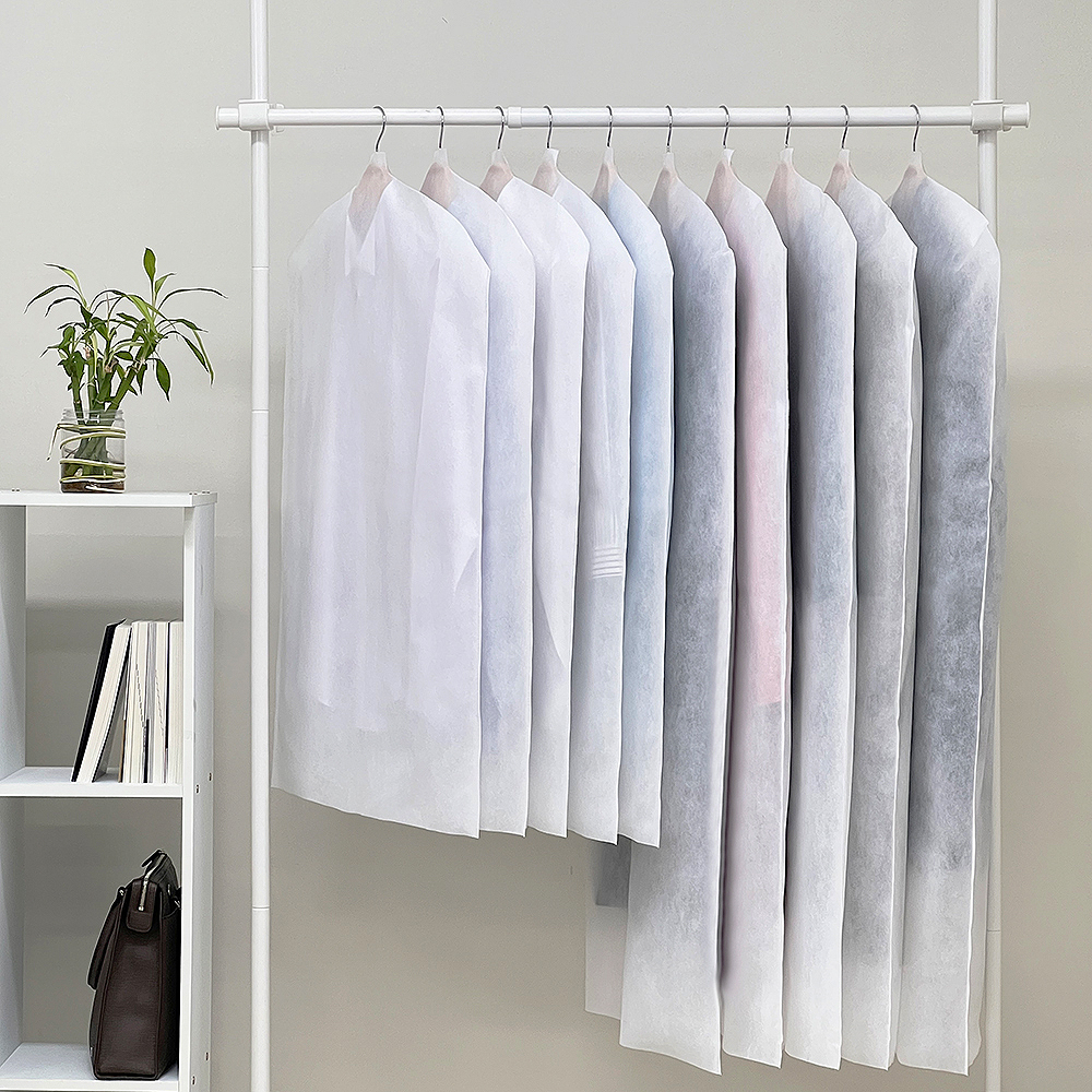 아모란나 화이트 부직포 옷커버 의류커버 M 미디엄 제품 이미지