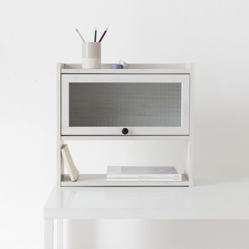 폴라보 미니수납장 1문 SHM4550F 500x215x450mm, 1단, 캄포어베니어 5650.1436 - 상세 이미지 5
