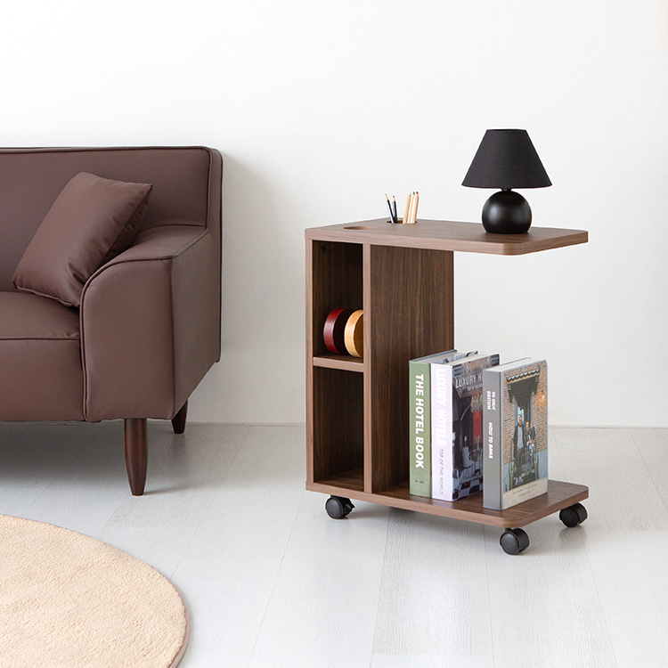 폴라보 이동식 사이드테이블 STBM5950 CT080 캄포어베니어8976.4868