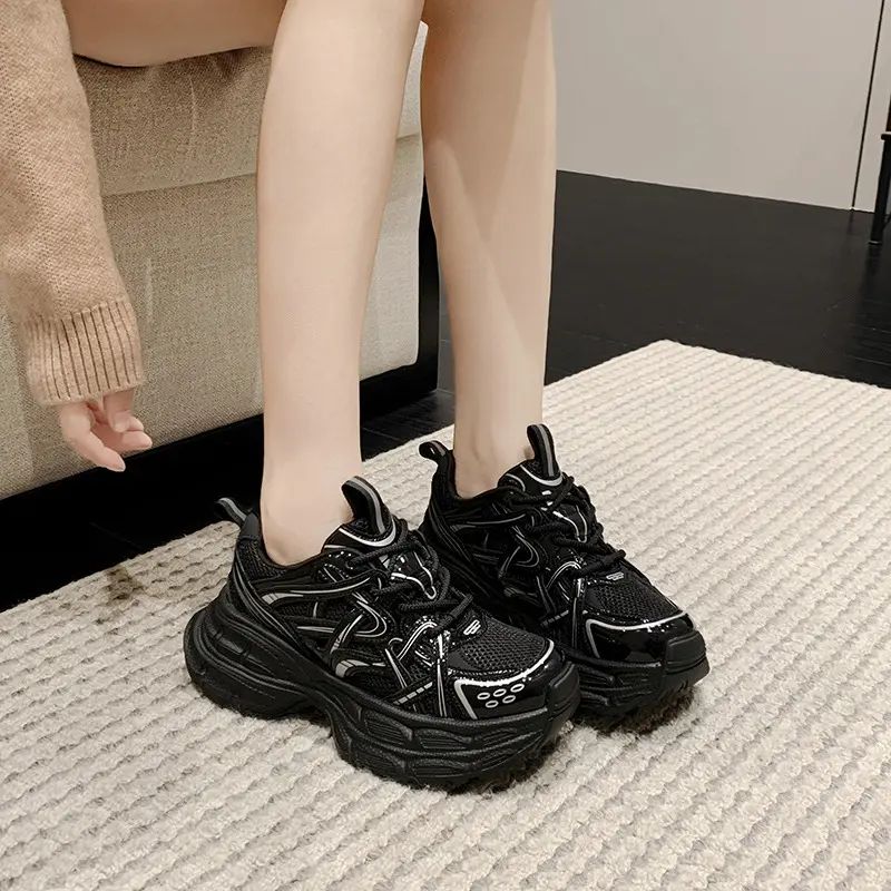 어글리 운동화 여름 키높이 신발 7cm 연예인 스타일 - 상세 이미지 5