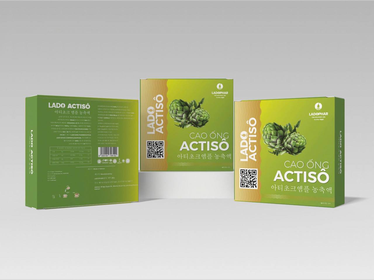 베트남 ACTISO 아티소/아티초크 10박스 (10ml x 100앰플) 공식수입 정품 한글패키지 이미지 4