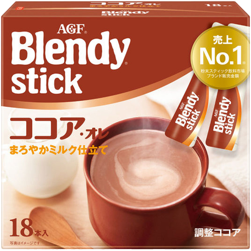 AGF 블렌디 스틱 일본커피 인스턴트커피 코코아 - 상품 이미지