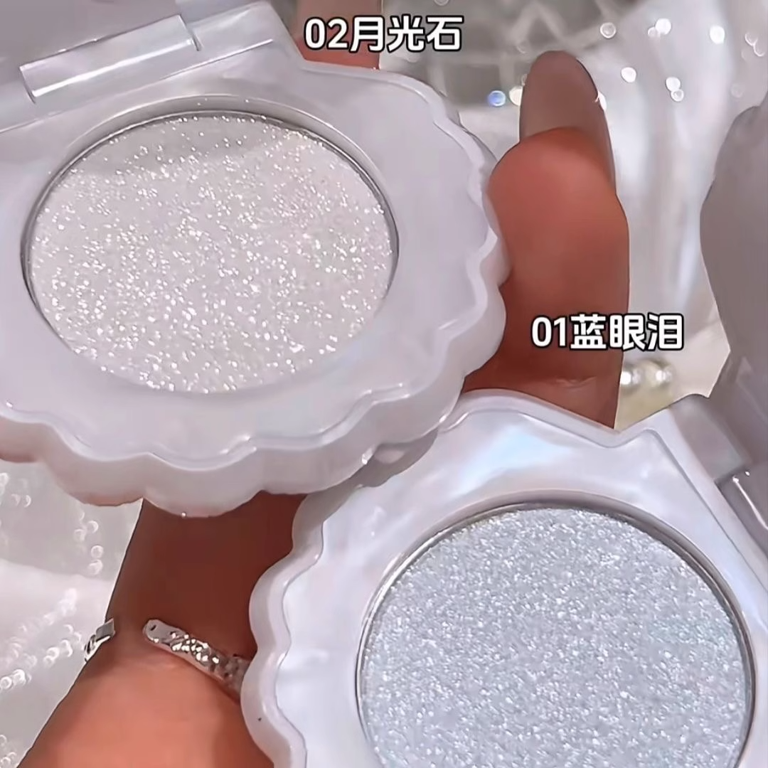 flowerknows 플라워노즈 쉘 쉘즈 쥬얼 하이라이터 글리터 섀도우 키링 조개하이라이터 - 상세 이미지 5