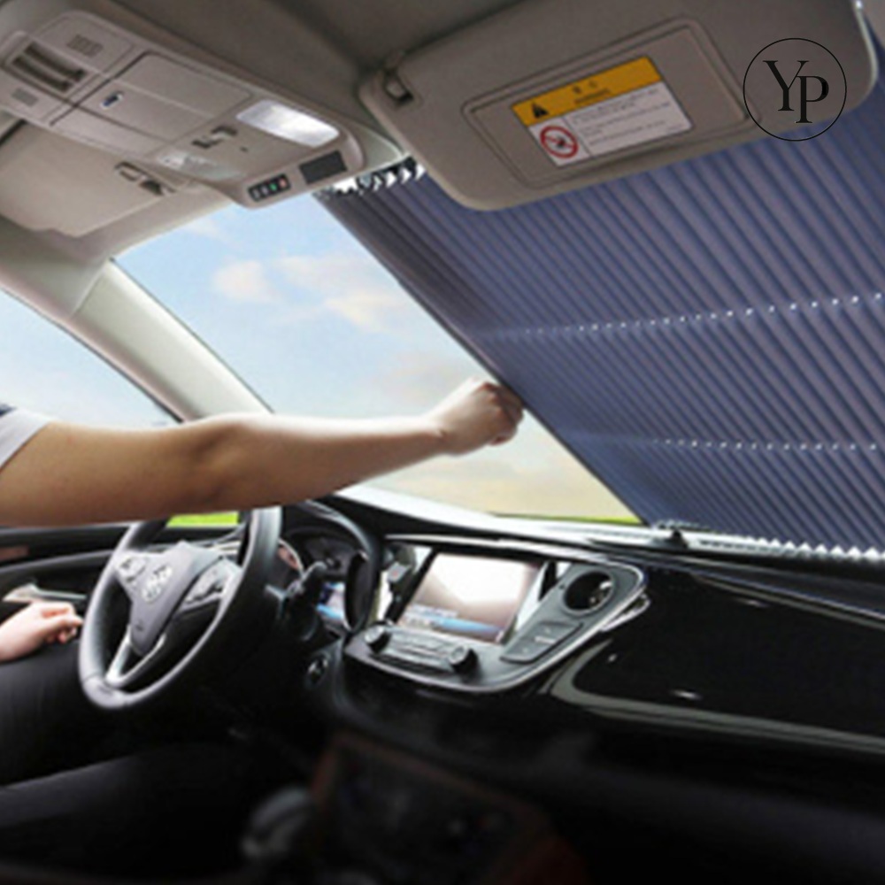 차량용 햇빛가리개 레일형 앞유리 선쉐이드 차가림막 눈부심 방지 썬블라인드